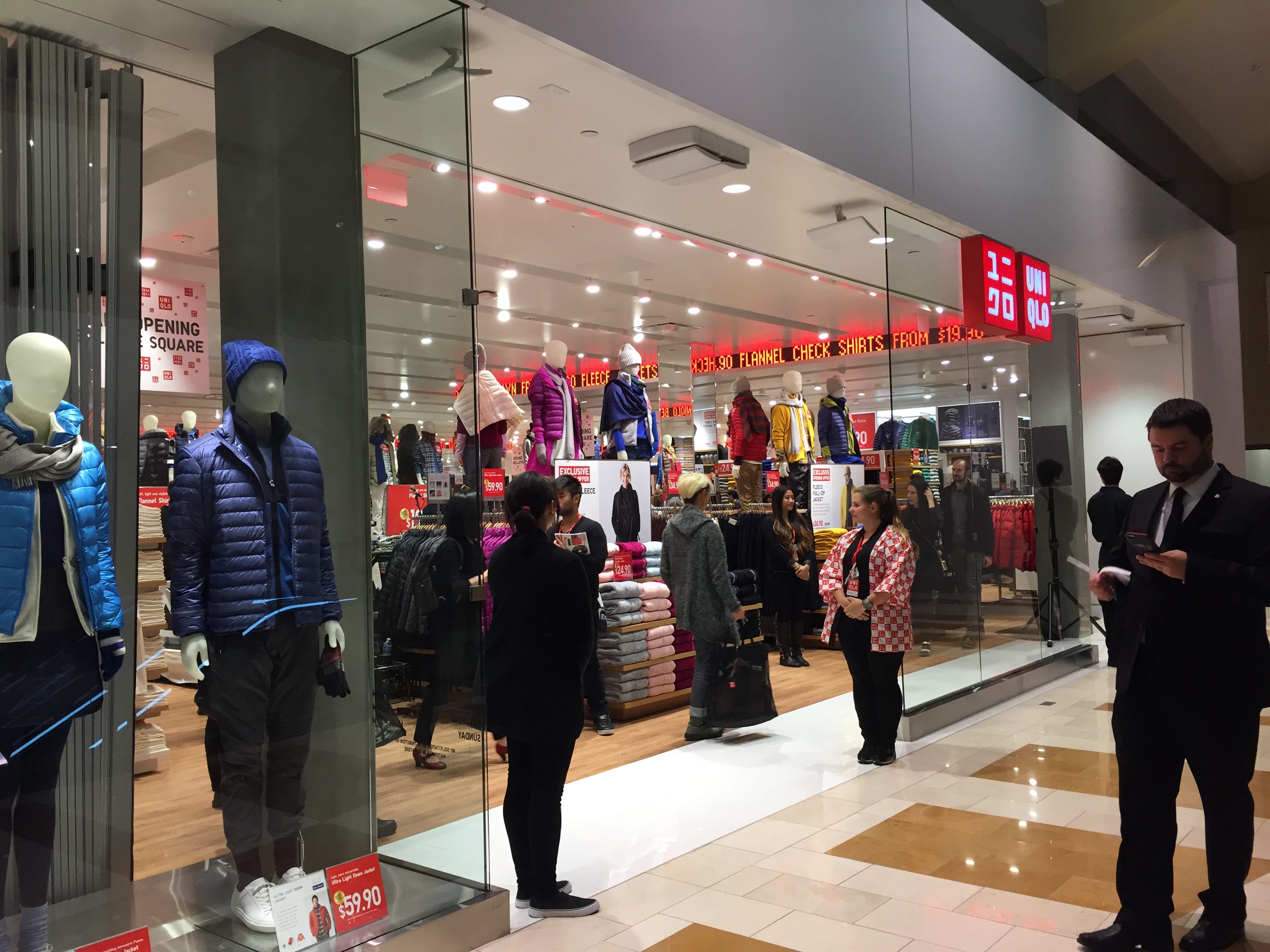 Uniqlo And Zara Open At Bellevue Square